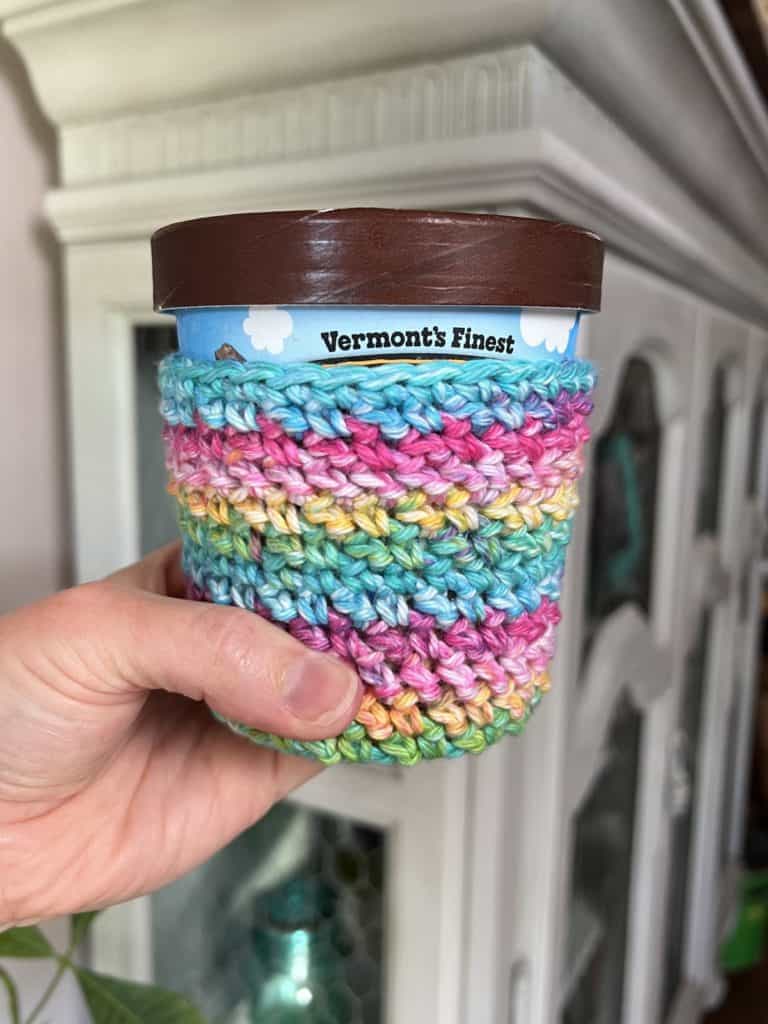 15+ Crochet Ice Cream Cozy Patterns