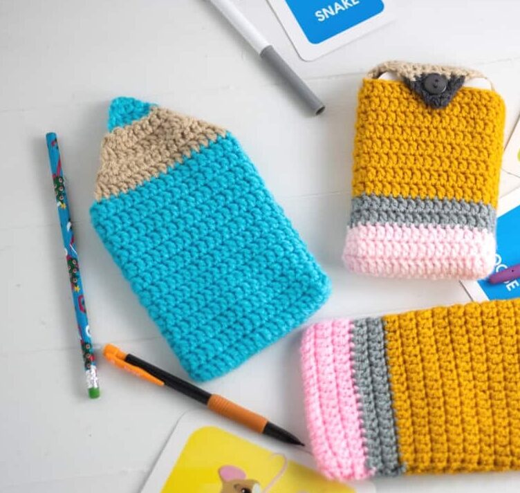 15+ Crochet Pencil Case Patterns