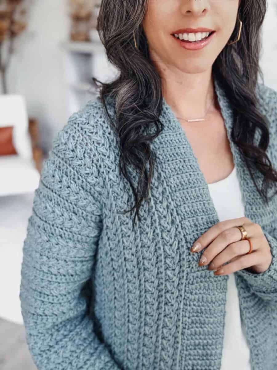 25+ One Piece Crochet Cardigan Patterns