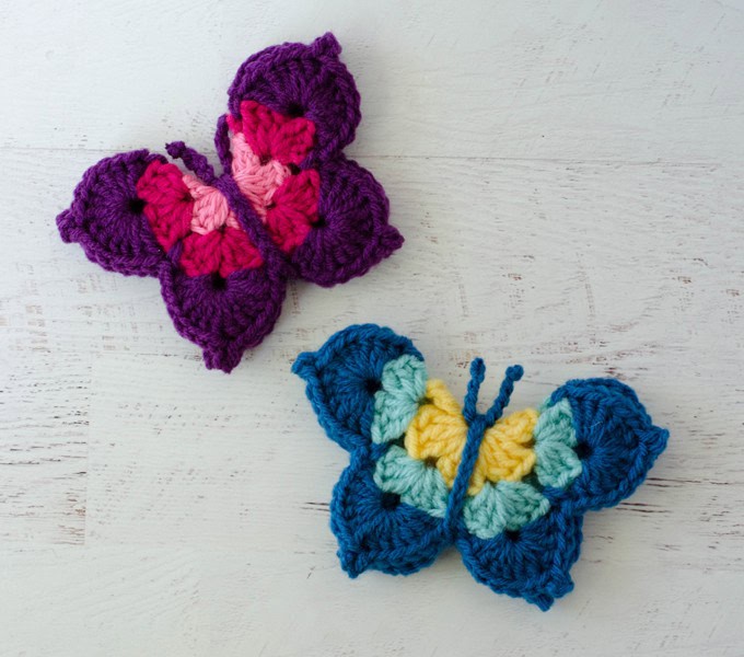 30+ Crochet Butterfly Patterns