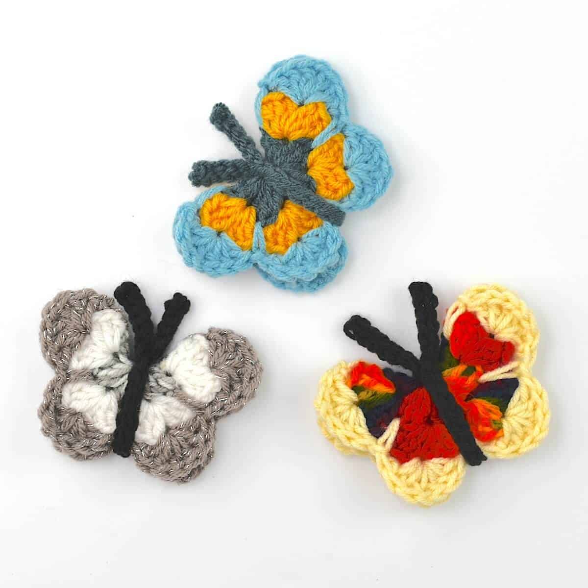 30+ Crochet Butterfly Patterns