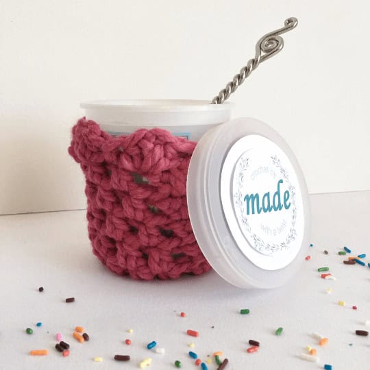 15+ Crochet Ice Cream Cozy Patterns