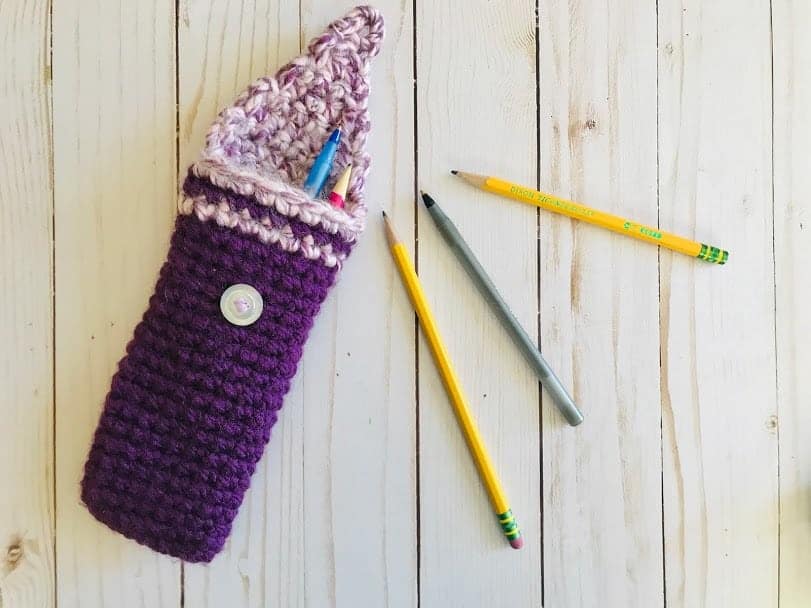 15+ Crochet Pencil Case Patterns
