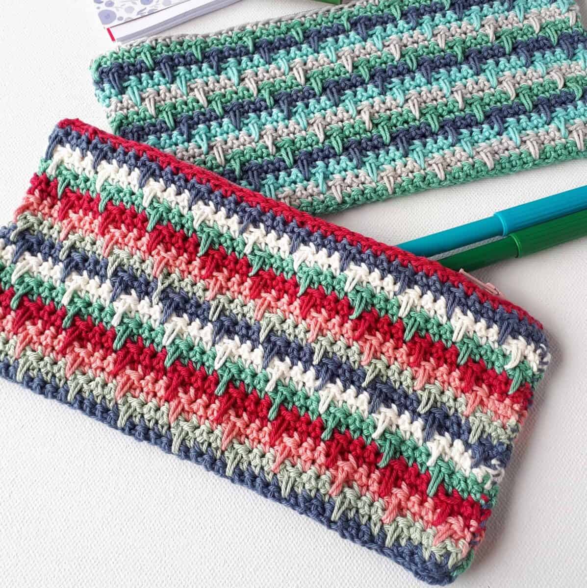 15+ Crochet Pencil Case Patterns