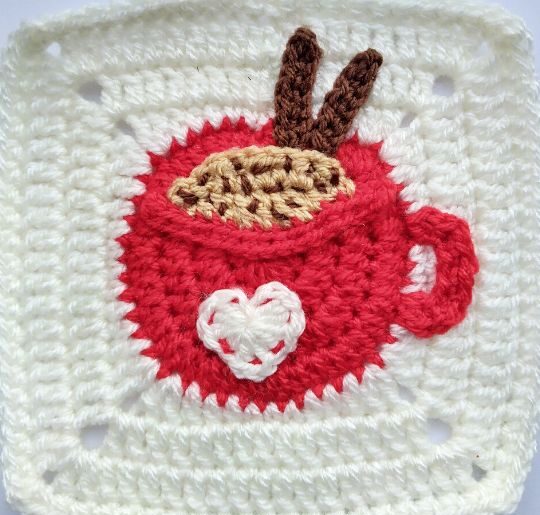 15+ Crochet Christmas Granny Squares