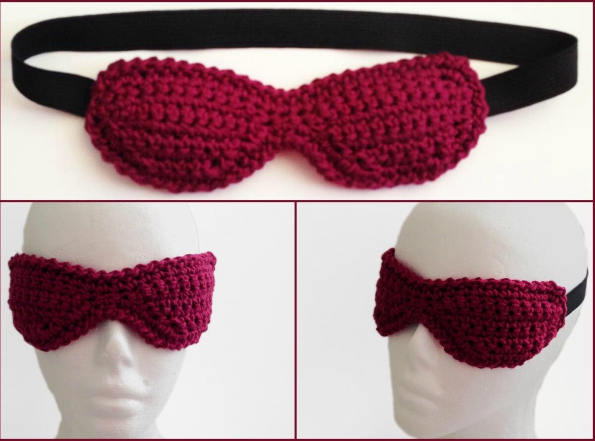 15+ Crochet Sleep Mask Patterns