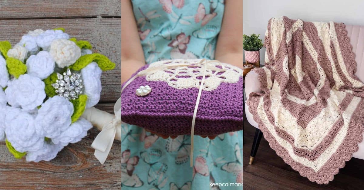 60+ Wedding Gift Crochet Patterns