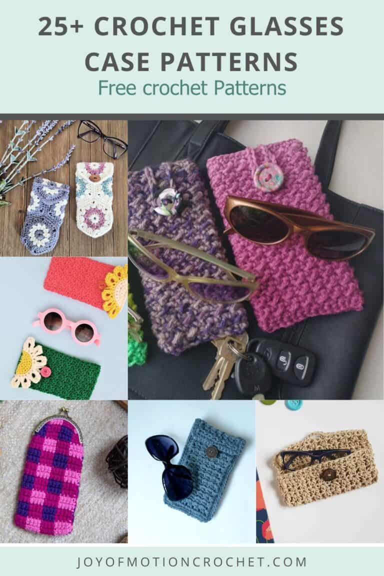 25+ Crochet Glasses Case Patterns to Keep Your Eyewear Safe