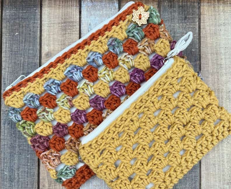 15+ Crochet Zipper Pouch Patterns