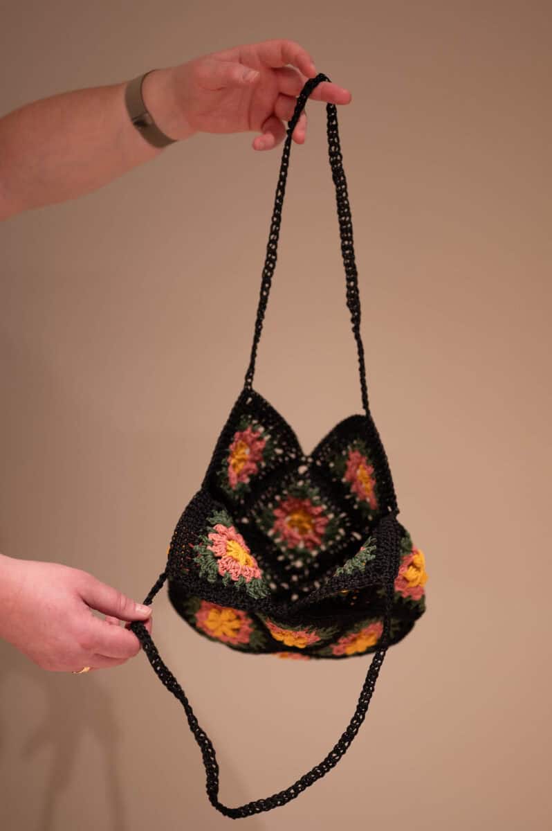 Bloom Granny Square Bag Crochet Pattern