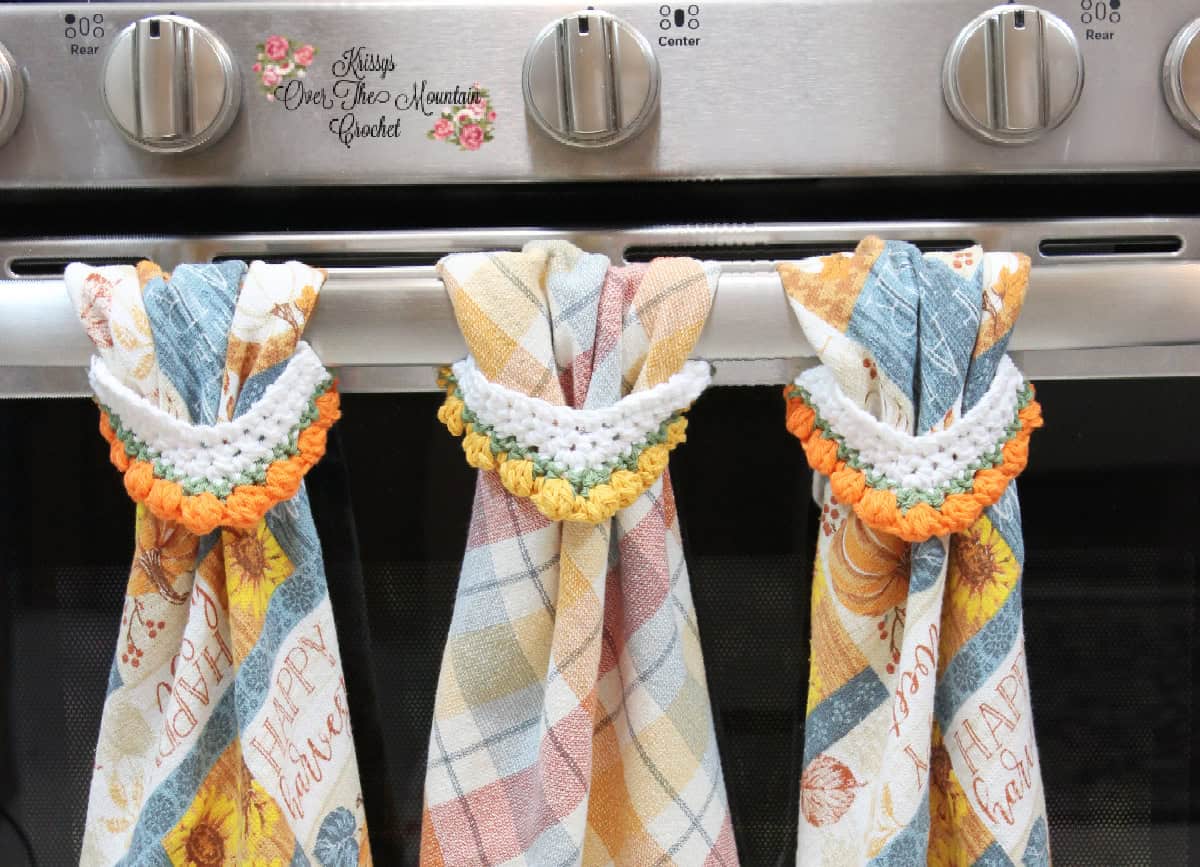15+ Crochet Towel Topper Patterns