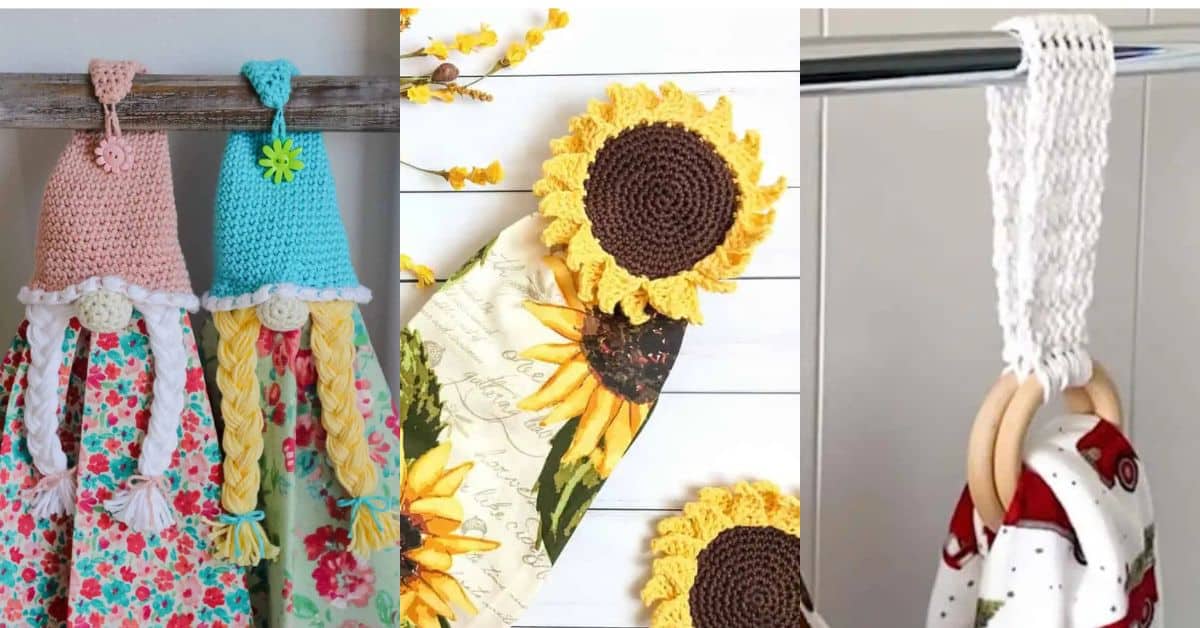 15+ Crochet Towel Topper Patterns