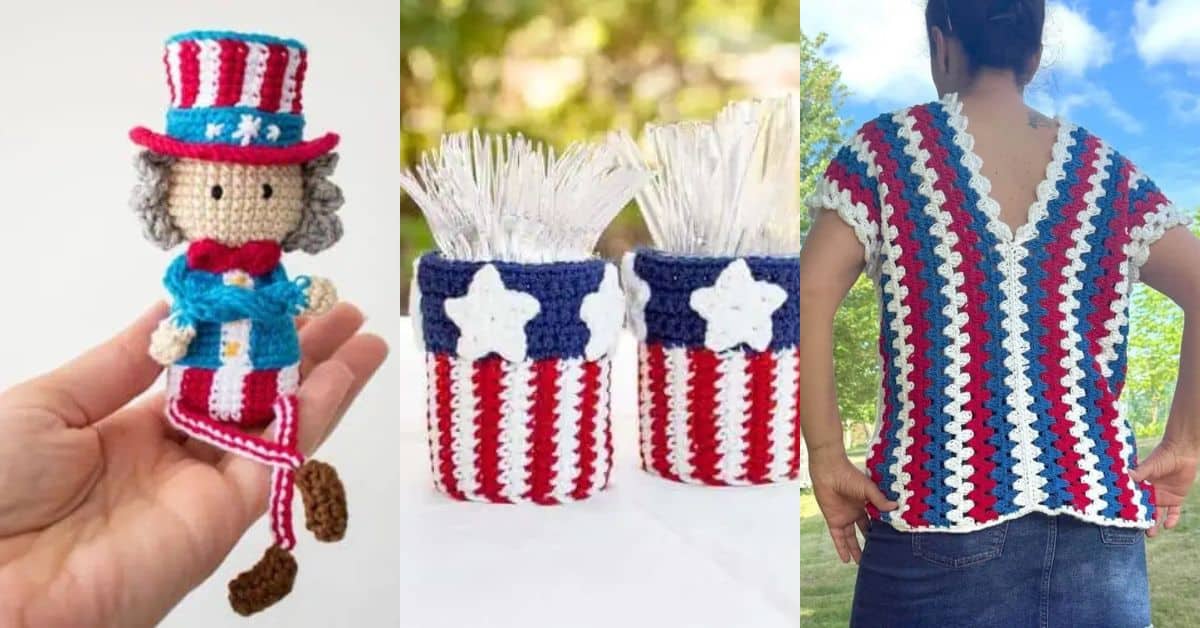 50+ 4th of July Crochet Patterns