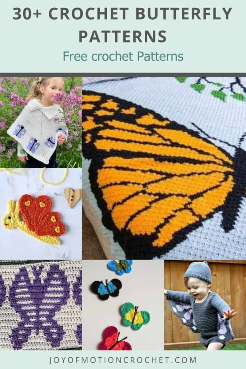30+ Crochet Butterfly Patterns