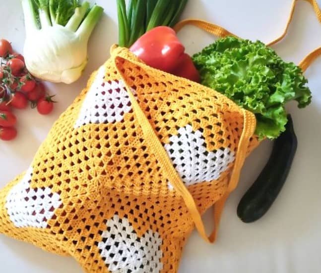 15+ Crochet Produce Bags