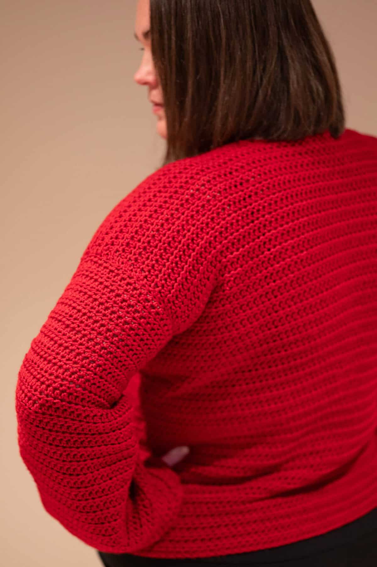 Crochet Bell Sleeve Sweater Pattern