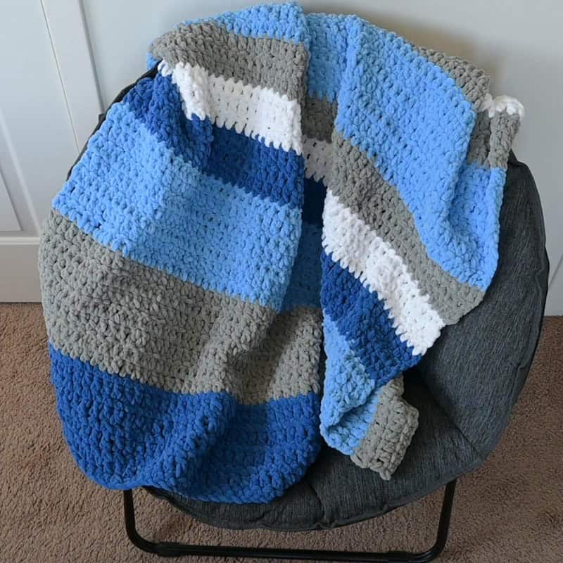 20+ Chunky Crochet Blanket patterns