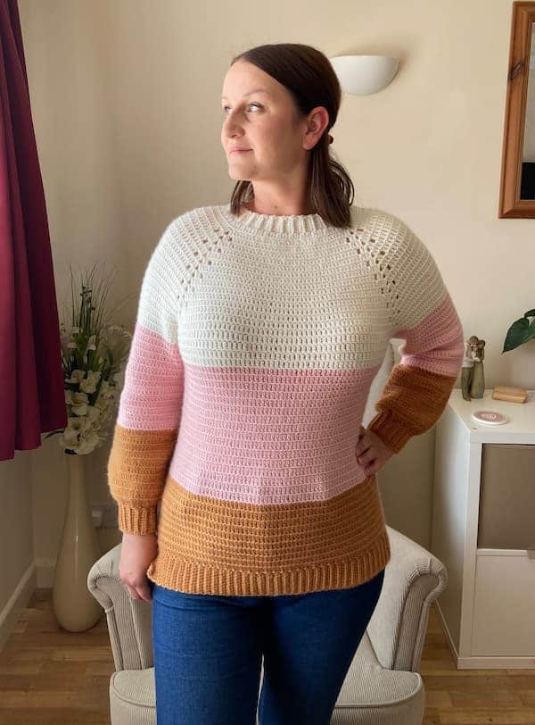15+ Crochet Patchwork Sweaters