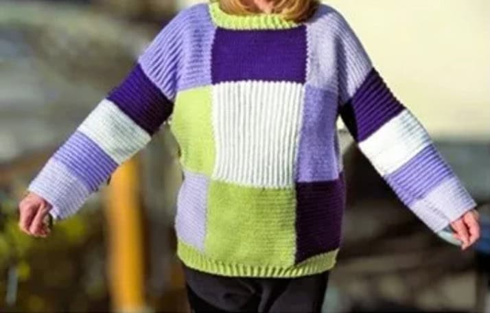 15+ Crochet Patchwork Sweaters