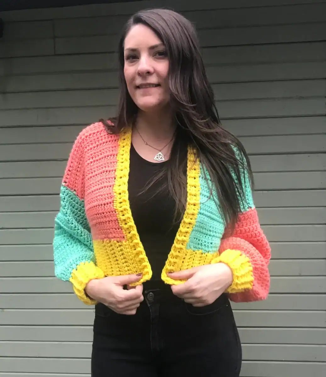 15+ Crochet Patchwork Sweaters