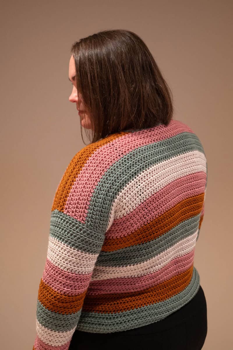 Striped Crochet Sweater Pattern