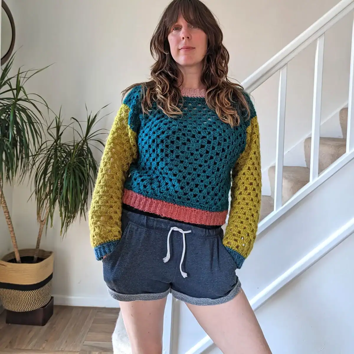 15+ Crochet Patchwork Sweaters