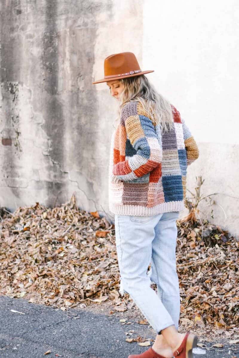 15+ Crochet Patchwork Sweaters