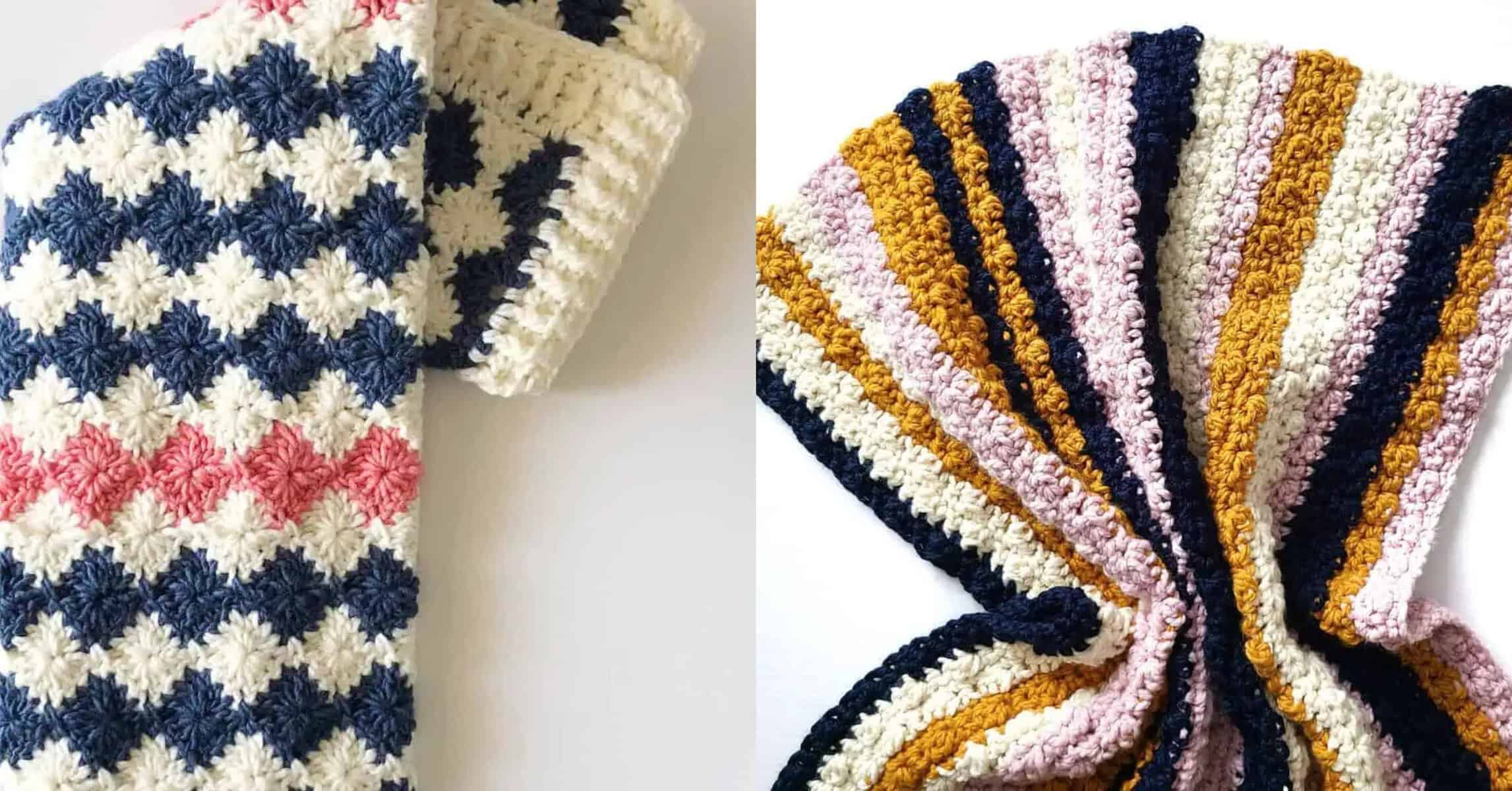 20+ Chunky Crochet Blanket patterns