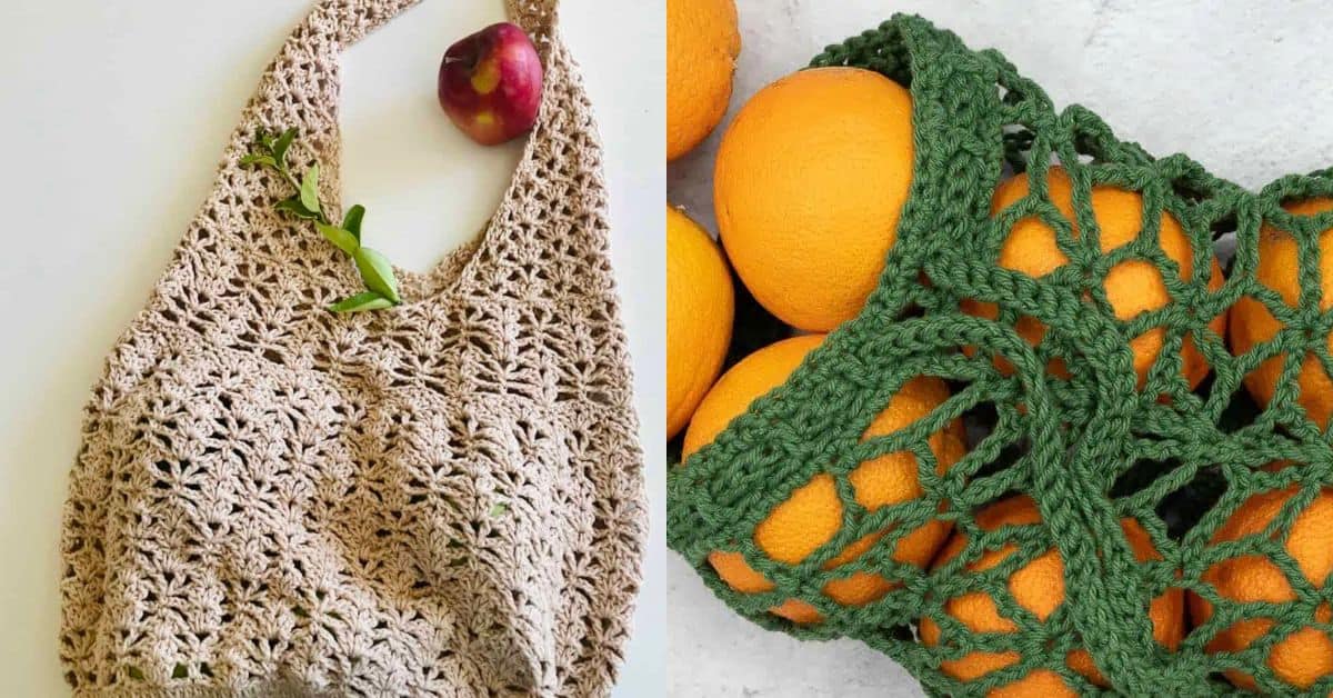 15+ Crochet Produce Bags