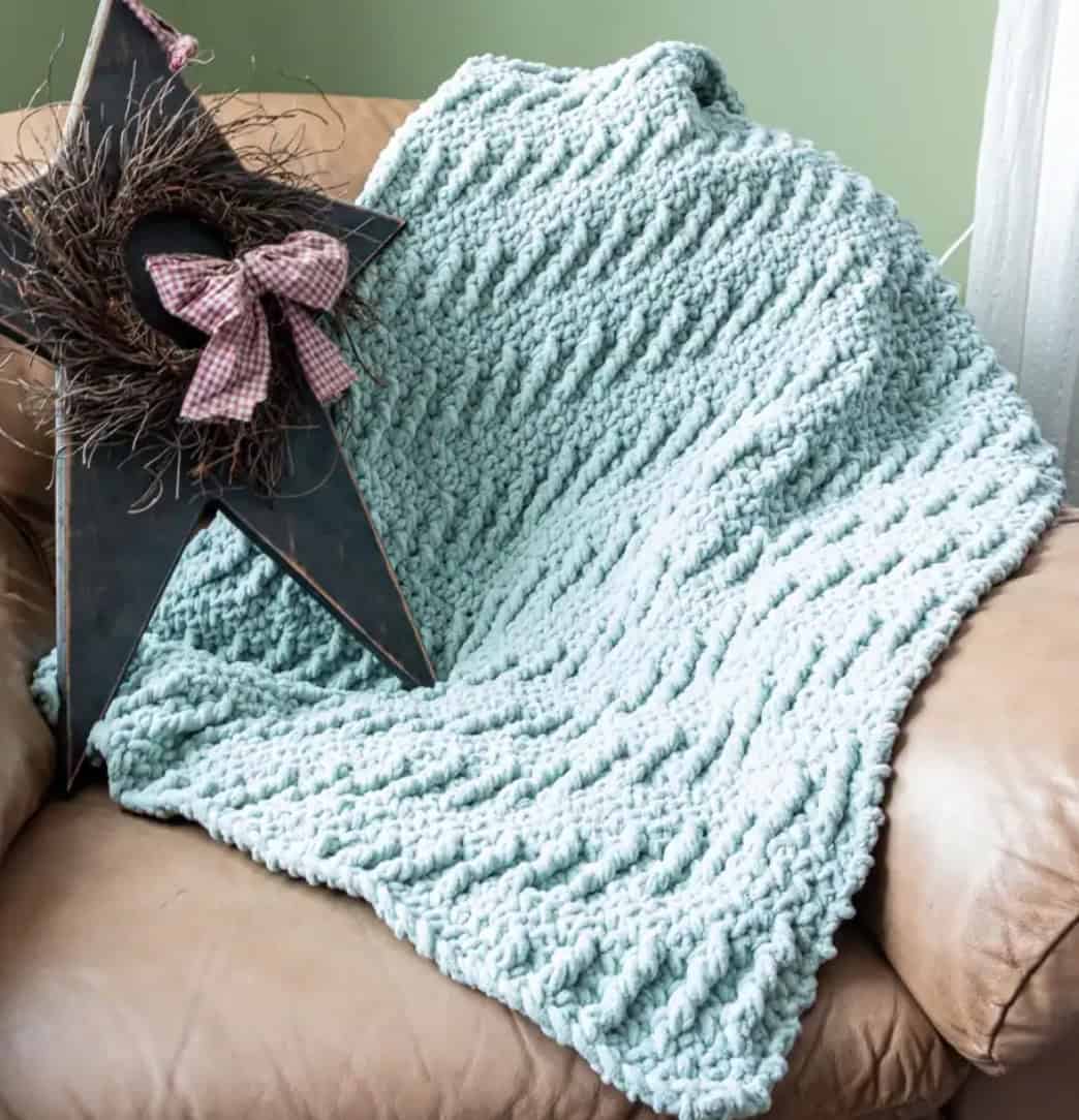 20+ Chunky Crochet Blanket patterns