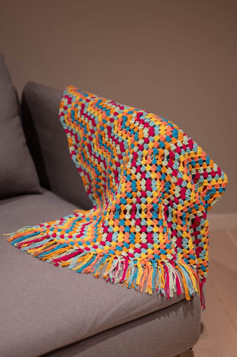 Zig Zag Granny Stitch Crochet Blanket