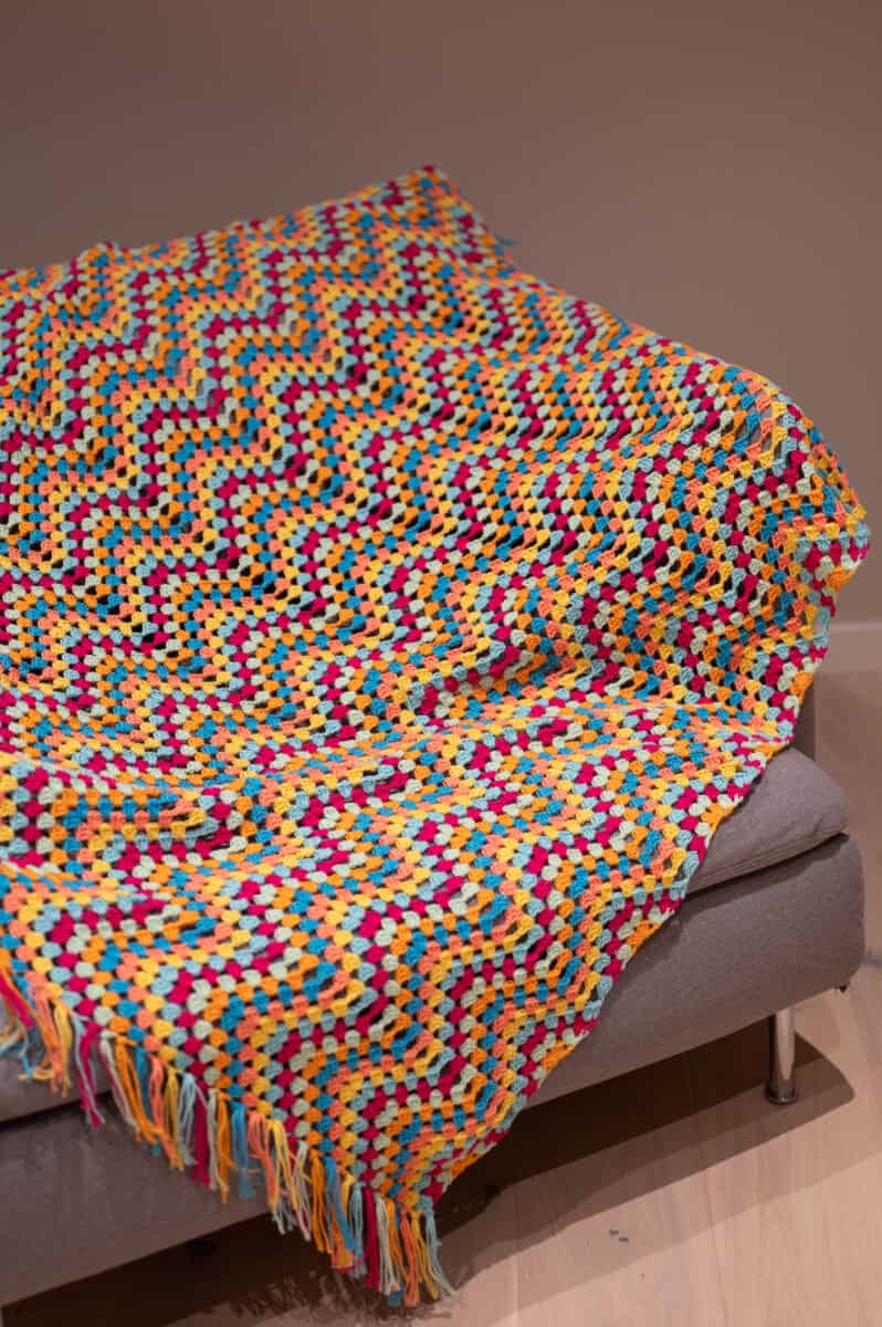 Zig Zag Granny Stitch Crochet Blanket