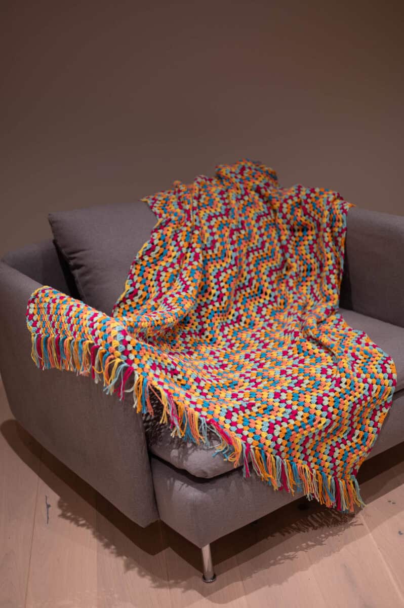 Zig Zag Granny Stitch Crochet Blanket