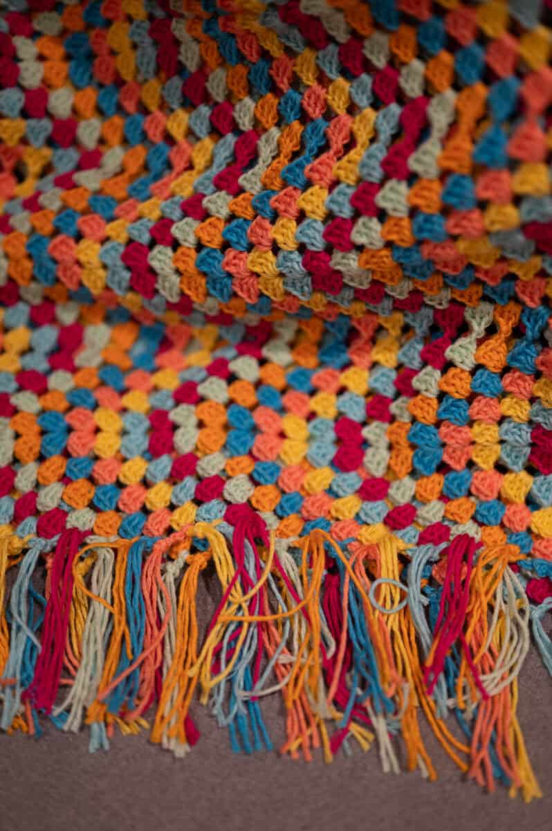 Zig Zag Granny Stitch Crochet Blanket
