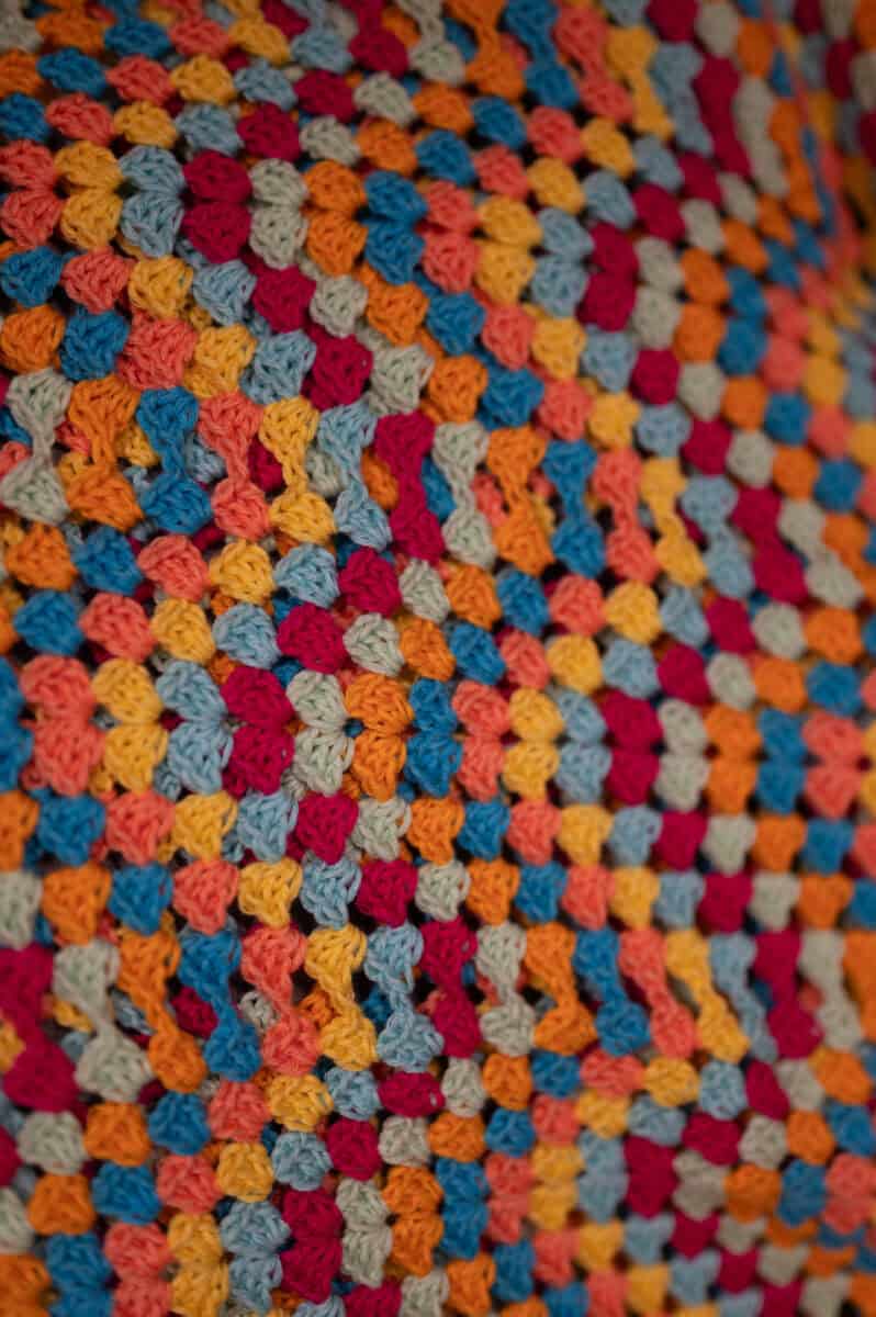 Zig Zag Granny Stitch Crochet Blanket