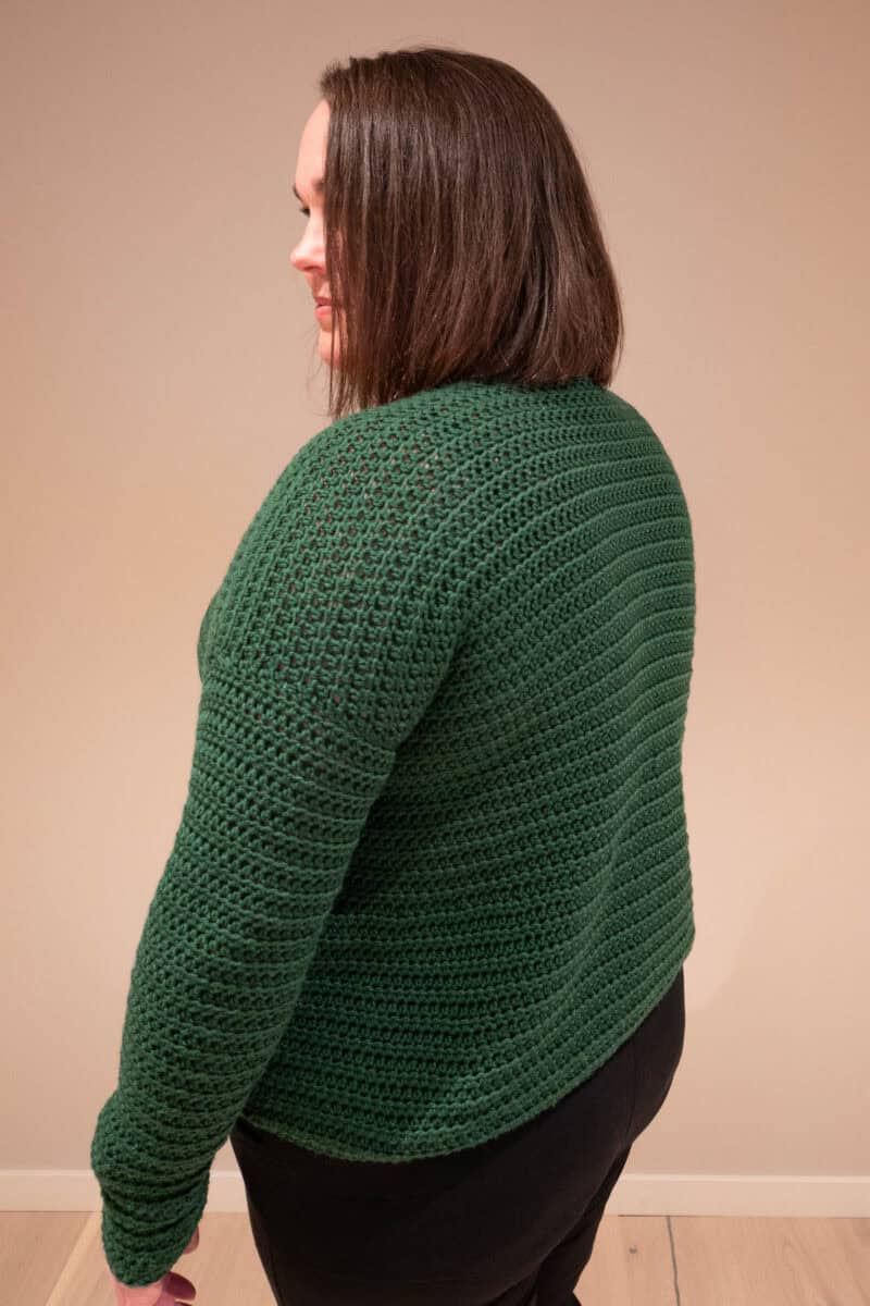 Crochet Peplum Sweater Pattern