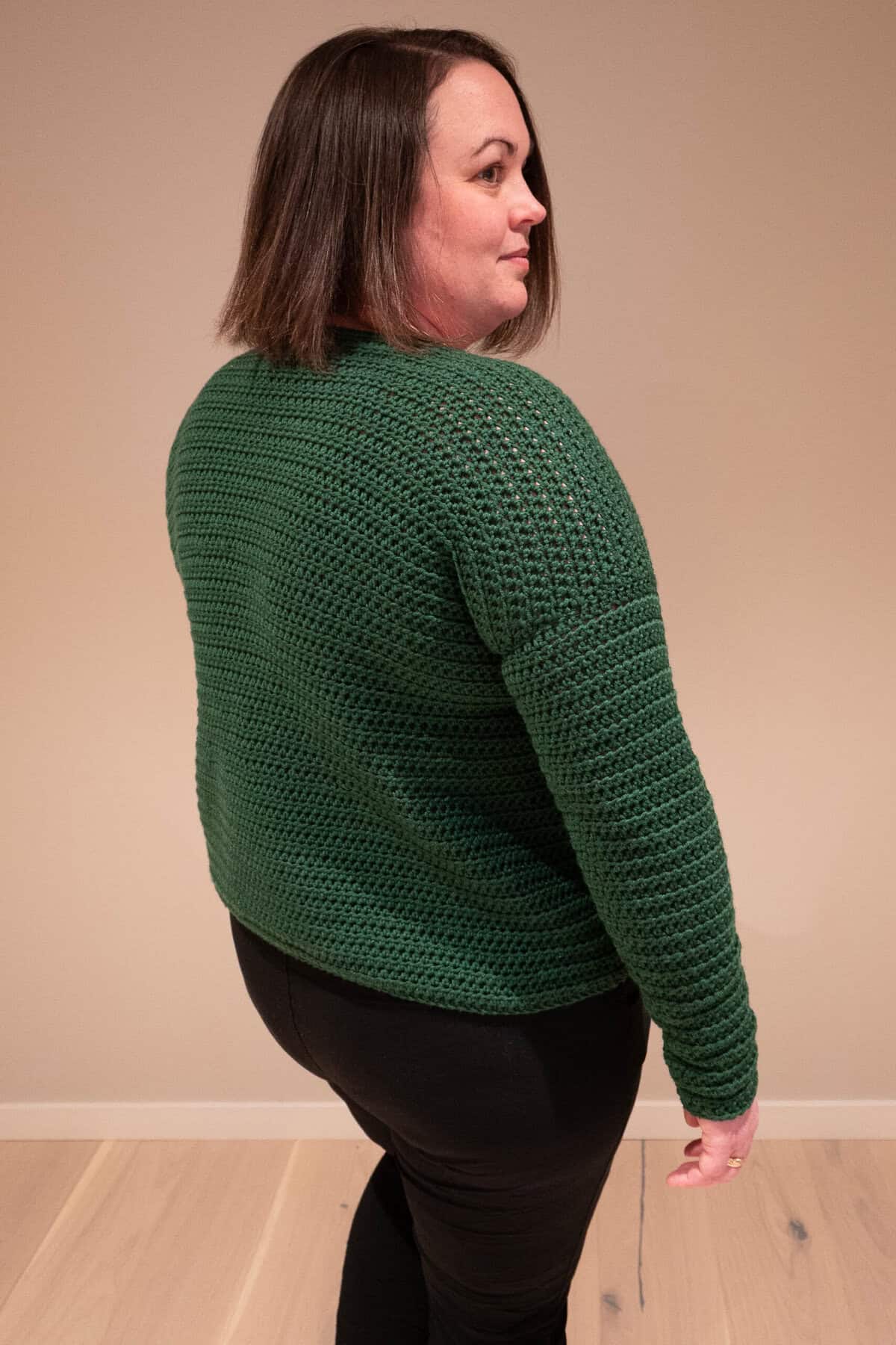 Crochet Peplum Sweater Pattern